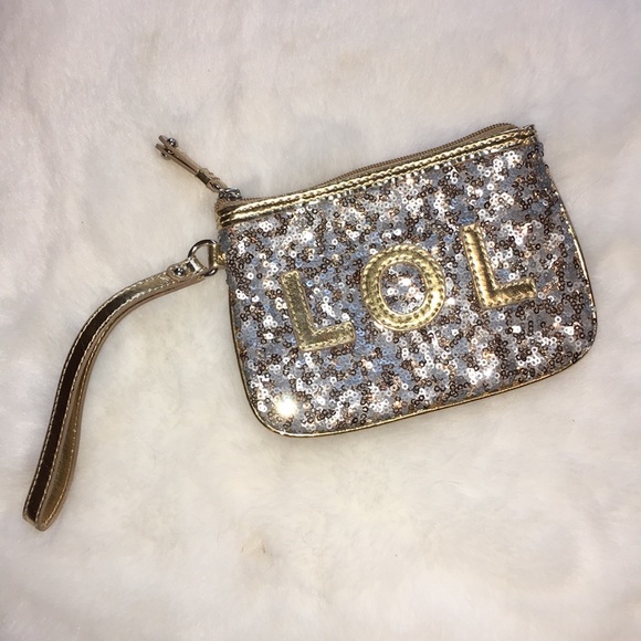 Handbags - LOL sequined wristlet